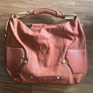 Vintage Y2K Juicy Couture Leather Slouch Bag